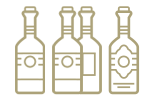 bottles with different labels